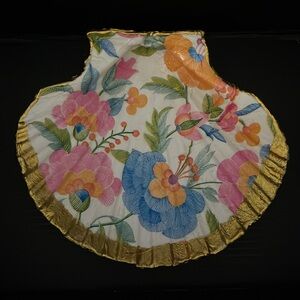 FLORAL 🌺 Seashell Large Hand made Decoupage